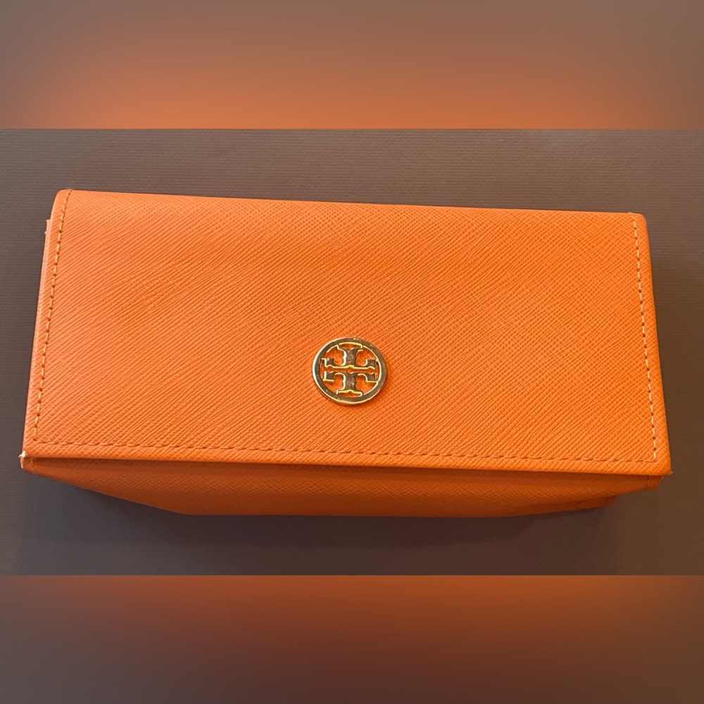 Tory Burch Sunglasses/eyeglasses Case Orange (Case Only)